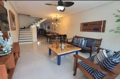Sobrado com 3 dormitórios à venda, 136 m² por r$ 1.100.000 - juquehy - são sebastião/sp