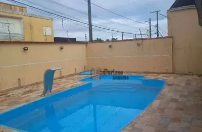 Sobrado com 2 dormitórios à venda, 79 m² por r$ 318.000 - oceanópolis - mongaguá/sp