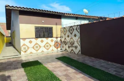 Casa com 2 dormitórios à venda, 60 m² por r$ 250.000,00 - vila erminda - peruíbe/sp