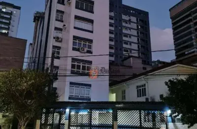 Kitnet com 1 dormitório à venda, 34 m² por r$ 310.000 - ponta da praia - santos/sp