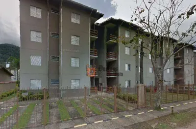 Apartamento com 2 dormitórios à venda, 69 m² por r$ 360.000 - praia do sapê - ubatuba/sp