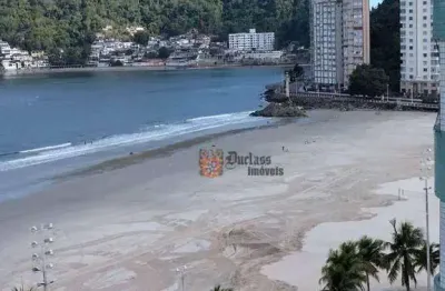 Apartamento duplex com 1 dormitório à venda, 64 m² por r$ 290.000,00 - centro - são vicente/sp