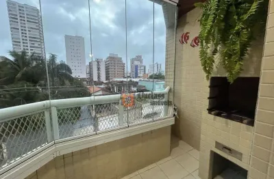 Apartamento com 2 dormitórios à venda, 70 m² por r$ 550.000 - aviação - praia grande/sp