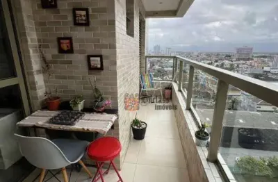 Apartamento com 2 dormitórios à venda, 62 m² por r$ 559.000 - canto do forte - praia grande/sp