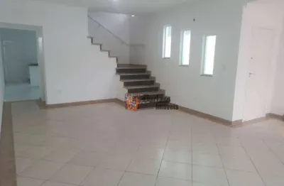 Sobrado com 3 dormitórios à venda, 152 m² por r$ 750.000 - tupi - praia grande/sp