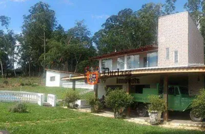 Sítio com 3 dormitórios à venda, 30000 m² por r$ 1.500.000,00 - cachoeira - atibaia/sp