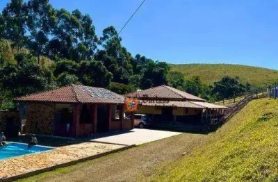 Chácara com 3 dormitórios à venda, 8000 m² por r$ 680.000,00 - pinhal grande - toledo/mg