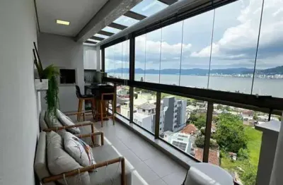 Cobertura totalmente mobilada em balneário estreito fpolis sc