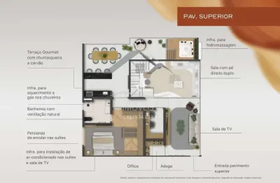 Apartamento à venda na Avenida São João, 1845, Parque das Nações, Atibaia