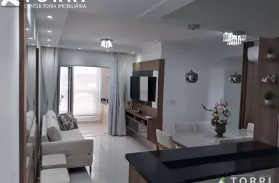 Excelente apartamento mobiliado à venda no condomínio la vista moncayo em, sorocaba/sp