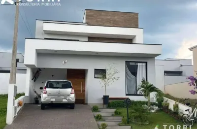 Lindo sobrado à venda no condomínio terras de são francisco, em sorocaba/sp