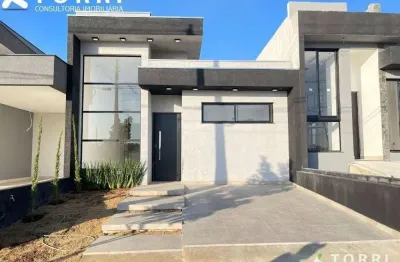 Linda casa à venda no condomínio villaggio ipanema i em, sorocaba/sp