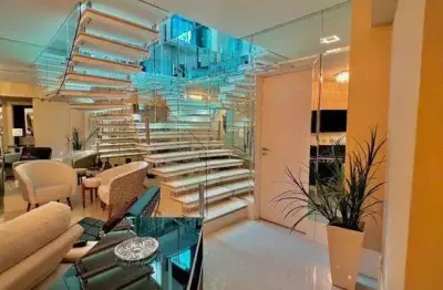 Cobertura duplex - mobiliada á venda no edifício grand royale em balneário camboriú/sc