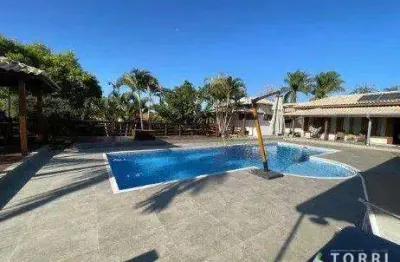 Chácara com 6 dormitórios à venda, 5000 m² por r$ 2.060.000,00 - chácara dos pinhais - boituva/sp