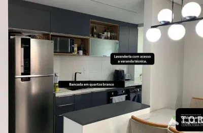 Apartamento mobiliado a venda no condomínio residencial bromélias, em sorocaba/sp.