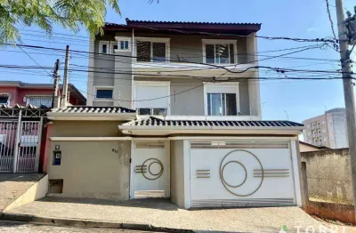 Sobrado com 03 suítes e sacada a venda no jardim simus em sorocaba/sp