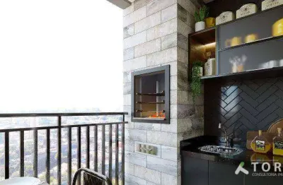 Apartamento com 2 dormitórios à venda, 48 m² por r$ 330.000,00 - vila carvalho - sorocaba/sp