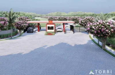 Terreno à venda no condomínio belas flores residencial jardim em araçoiaba da serra/sp