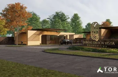 Terreno 1.000m² á venda no condomínio quintas da boa vista em, araçoiaba da serra sp