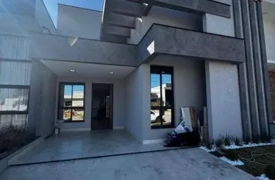 Casa com 3 quartos à venda, no condomínio terras de são francisco, no bairro cajuru do sul em sorocaba-sp