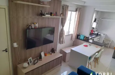 Apartamento com 2 quartos à venda no condomínio parque serrano no bairro aparecidinha, em sorocaba-sp