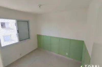 Apartamento com 2 quartos no condomínio brisa do parque 3, no bairro jardim abaete, em sorocaba-sp