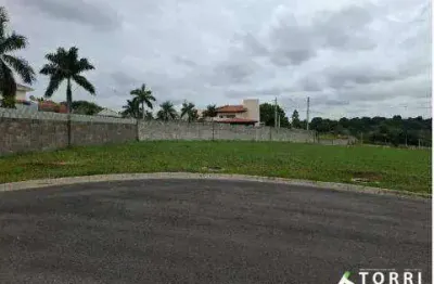 Terreno à venda no condomínio condomínio villaggio itália em, sorocaba/sp