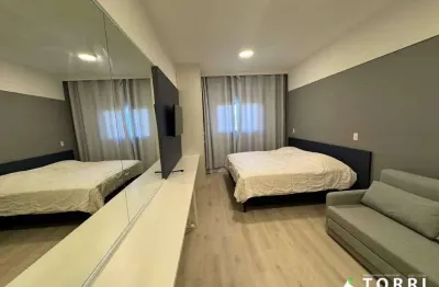 Flat mobiliado condomínio blue afonso vergueiro - vila augusta - sorocaba-sp