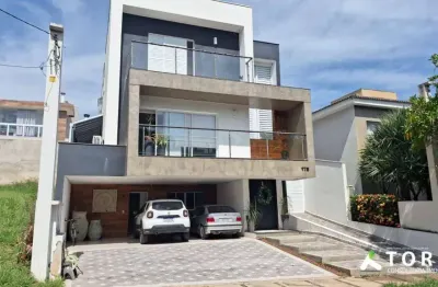Casa com 4 Suítes à venda e para locação, no Residencial Mont. Blanc, em Sorocaba – SP