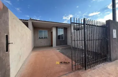 Casa para venda em sarandi, jardim dos ipês, 2 dormitórios, 1 banheiro, 1 vaga