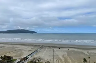 Locação com magnifica vista de toda praia de santos - 2 quartos