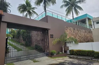 Casa em condomínio fechado com 5 quartos para alugar na conjunto jardim itaóca, parque 10 de novembro, manaus, 500 m2 por r$ 15.000