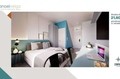 Studio com 1 dormitório à venda, 16 m² por r$ 302.109,03 - centro - curitiba/pr