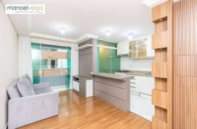 Apartamento com 2 dormitórios à venda, 63 m² por r$ 570.000,00 - bacacheri - curitiba/pr