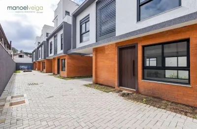 Sobrado com 3 dormitórios à venda, 156 m² por r$ 1.385.000,00 - água verde - curitiba/pr