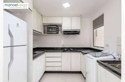 Apartamento com 2 dormitórios para alugar, 45 m² por r$ 1.957,75/mês - cachoeira - curitiba/pr