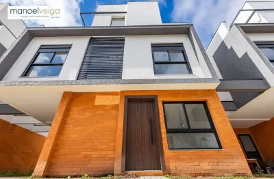 Sobrado com 3 dormitórios à venda, 156 m² por r$ 1.380.000,00 - água verde - curitiba/pr