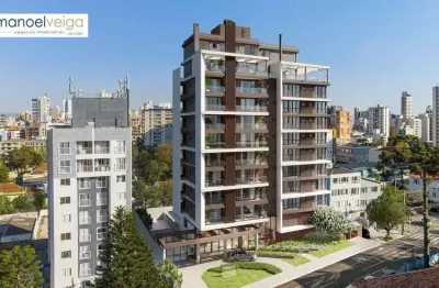 Apartamento garden com 3 dormitórios à venda, 99 m² por r$ 1.518.030,00 - alto da rua xv - curitiba/pr