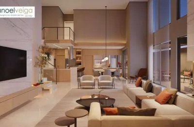 Apartamento garden com 3 dormitórios à venda, 212 m² por r$ 3.457.880,00 - bom retiro - curitiba/pr