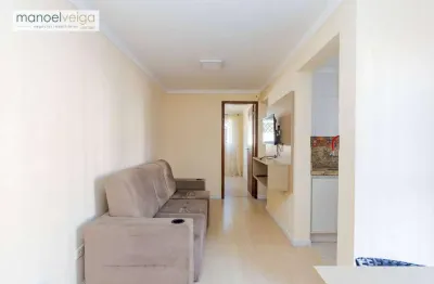 Apartamento com 2 dormitórios para alugar, 39 m² por r$ 2.005,36/mês - ouro fino - são josé dos pinhais/pr