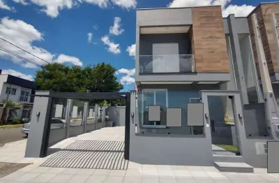 Excelente sobrado de esquina com 2 suítes no bairro montserrat - canoas