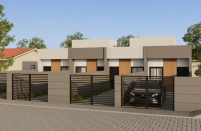 Casa  geminada com entrada parcelada no bairro vila nova  na planta