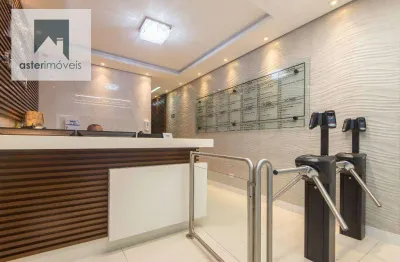 Sala comercial no 14o andar - ed credireal - centro - curitiba/pr