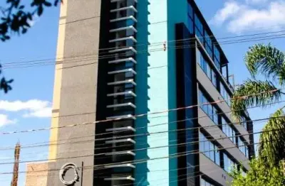 Studio mobiliado e decorado - ed o2 concept água verde - curitiba/pr