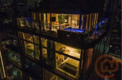 Cobertura com 3 suites venda, 180 m² por r$ 7.100.000 - itaim bibi - são paulo/sp