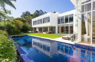 Casa com 4 suítes à venda, 1212 m² por r$ 30.000.000 - real parque - são paulo/sp
