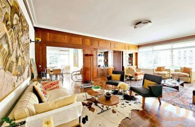 Apartamento com 3 dormitórios à venda, 276 m² por r$ 3.700.000,00 - jardim américa - são paulo/sp