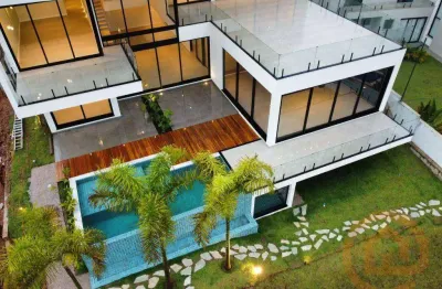Casa com 5 suítes à venda, 602 m² por r$ 6.200.000 - serra azul - itupeva/sp