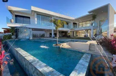 Fazenda serra azul casa com 4 suítes à venda, 750 m² por r$ 10.500.000 - itupeva