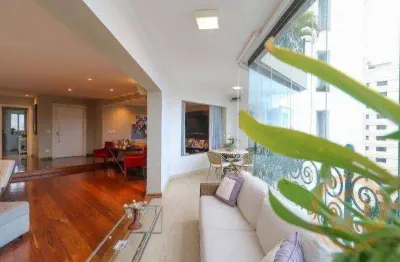 Apartamento com 4 suítes à venda, 300 m² por r$ 2.300.000 - real parque - são paulo/sp